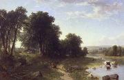 Asher Brown Durand Strawberrying oil painting reproduction